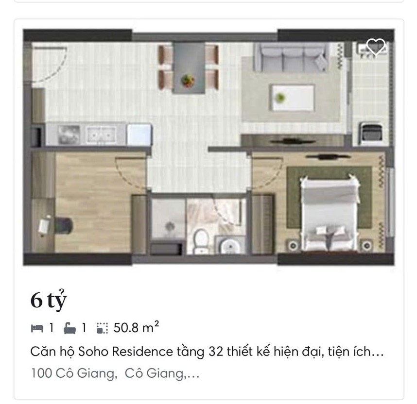 Căn Hộ Soho Residence